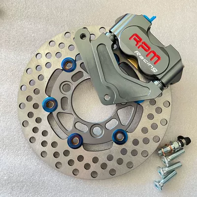 Brake Kit Caliper Adapter – Other brake systems - gray-set-calipers-adapter-brake-disc