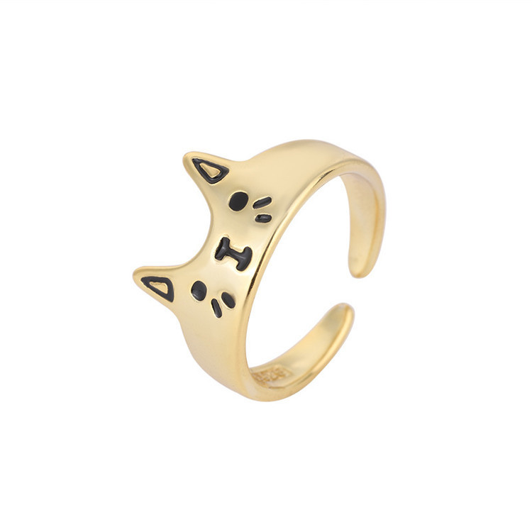 cute elegant cartoon small design universal one size ring