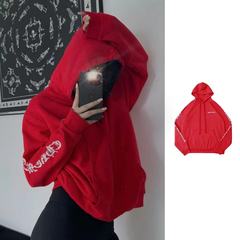 25AW CH*原开正确版 卷轴限定系列连帽撞色套头卫衣帽衫 男女同款