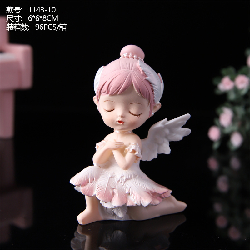 网红热卖白月星河安妮女孩摆件治愈系卡通可爱小众高级感礼品批发|undefined