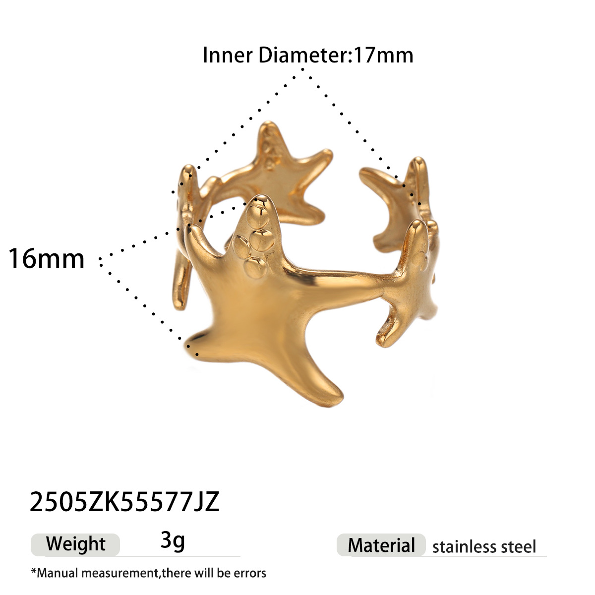 Tena anillo de collar de acero inoxidable europeo y americano diseño de nicho femenino conjunto de joyas de galvanoplastia de oro de 18k todo fósforo transfronterizo ins image 11