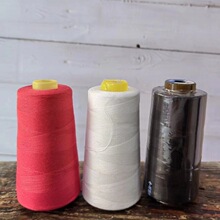 柳青牌缝纫机线3000码402 平车线