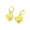 Copper trend golden advanced earrings, European style, 750 sample gold, high-quality style, light luxury style