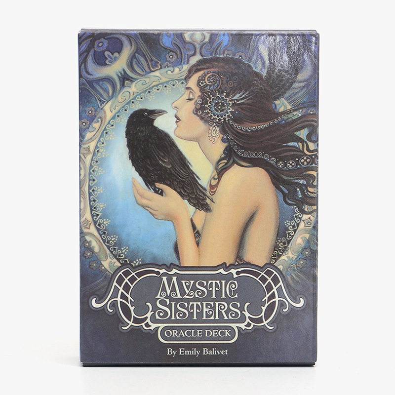 Nuove carte da gioco Oracle Mystic Sisters Tarot 2021, prodotto di successo internazionale._voghion.com