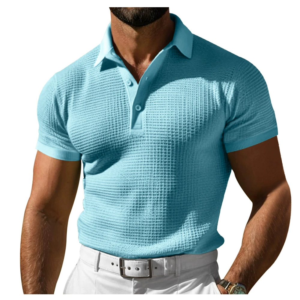 Brand summer polo, sports T-shirt, European style, Amazon