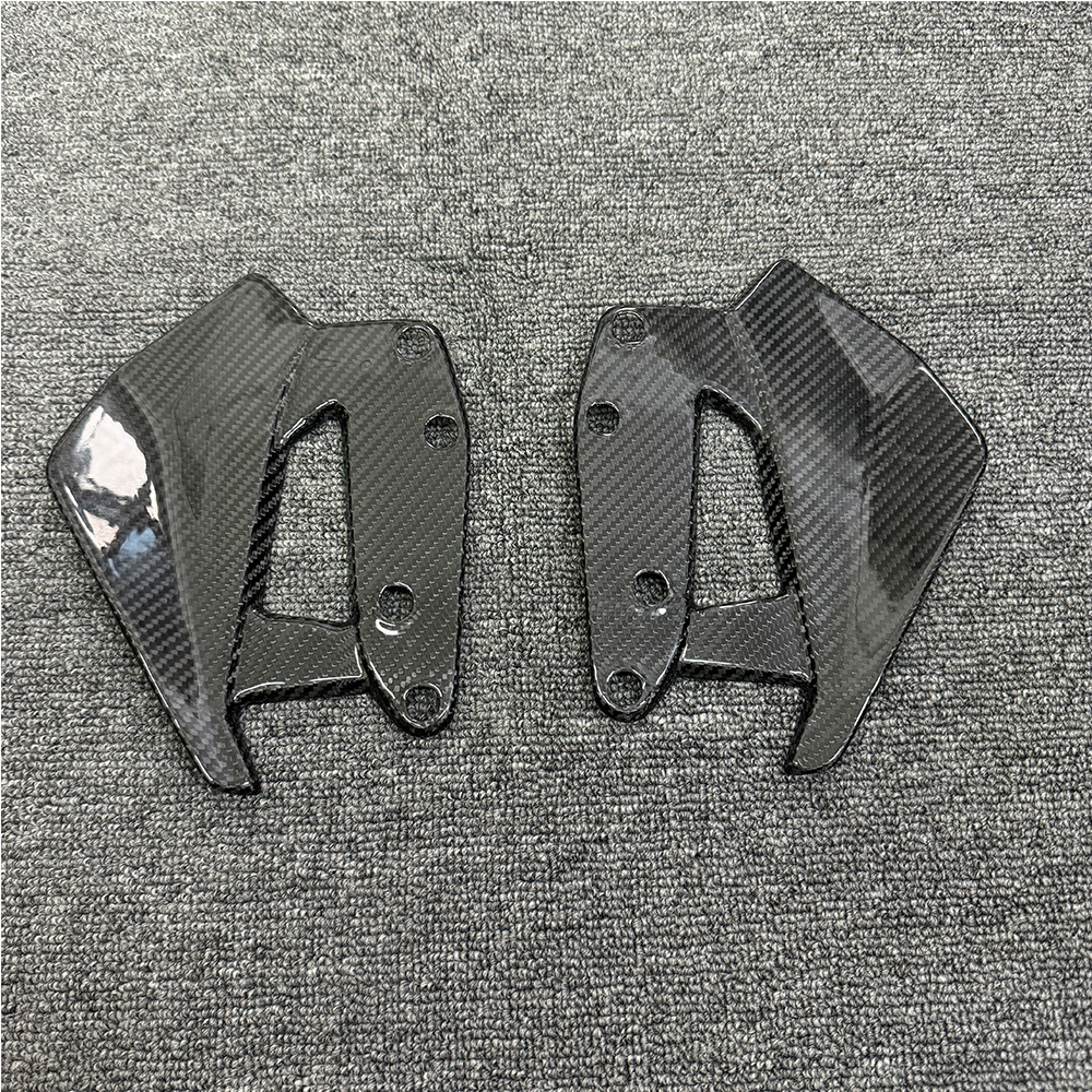 Suitable for Bmw R1300Gs Modified Carbon Fiber Front Windshield Side Deflector Spoiler Enlarged and Widened