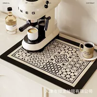 Sicili легкая Роскошная кофемашина кухонный стол сливной коврик впитывающий умывальник нескользящий изоляционный коврик для чаши грязепоглощающий коврик