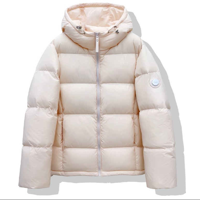New National Standard 90% 2025 Women's Winter Thickened Korean Version Petite Loose Puffer Jacket Loose Fit