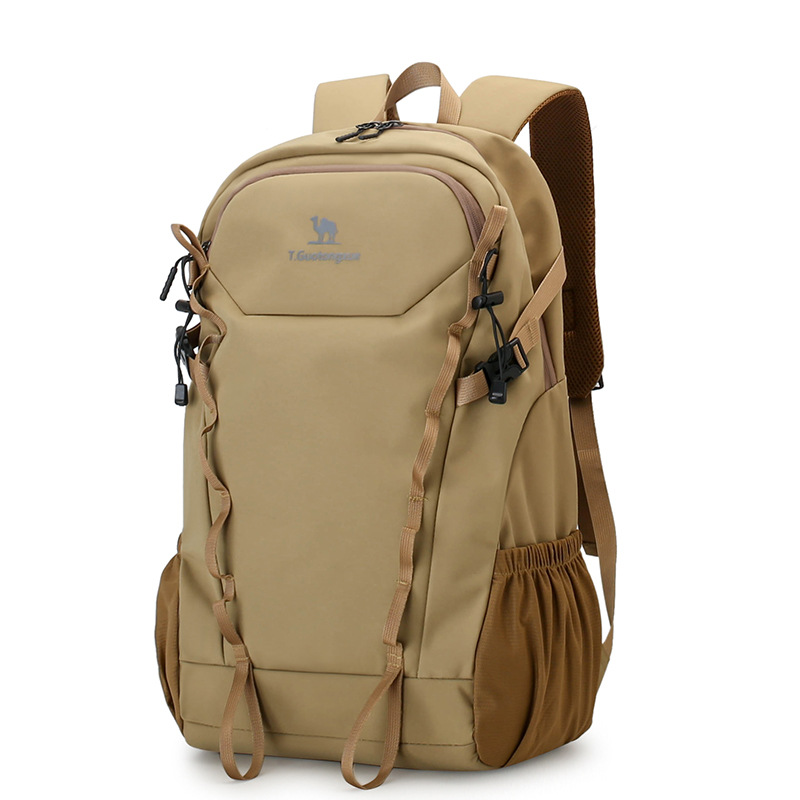 Camello con mochila de gran capacidad mochila de montaña al aire libre para estudiantes universitarios, mochila de ocio ligera