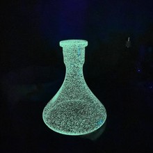 现货大号玻璃瓶子水烟配件外贸欧美中东流行hookah加厚烟枪水烟壶