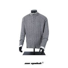 Eon Modish 25秋季新品美式复古老钱风高品质套头毛衣