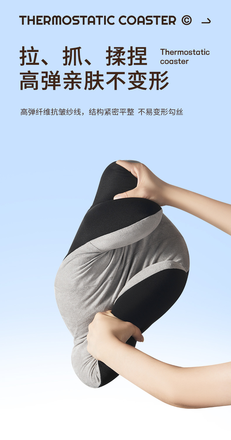 Car electric massage headrest lumbar support artifact waist support car driver cushion car lumbar support driving seat backrest