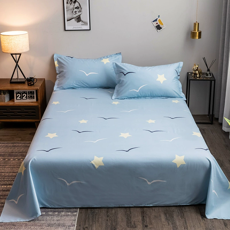 Sheet (Cartoon Set) for Elementary Students — 3/4-Piece Bedding, Multiple Patterns & Sizes