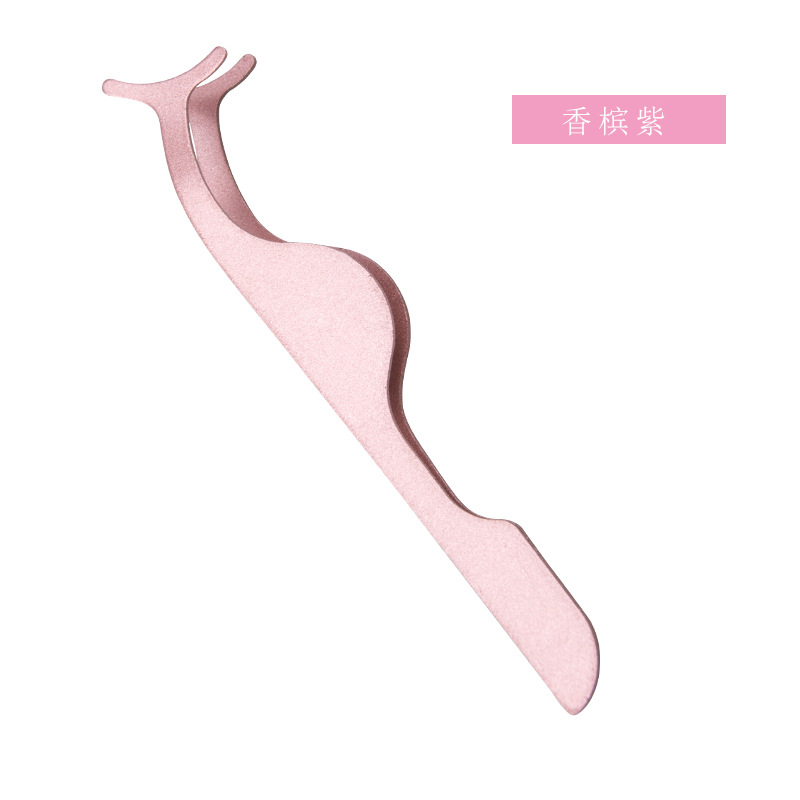 Suministro directo de fábrica rizador de pestañas ayuda de pestañas falsas pinzas de pestañas anti-sacudida de mano arco clip cosmético