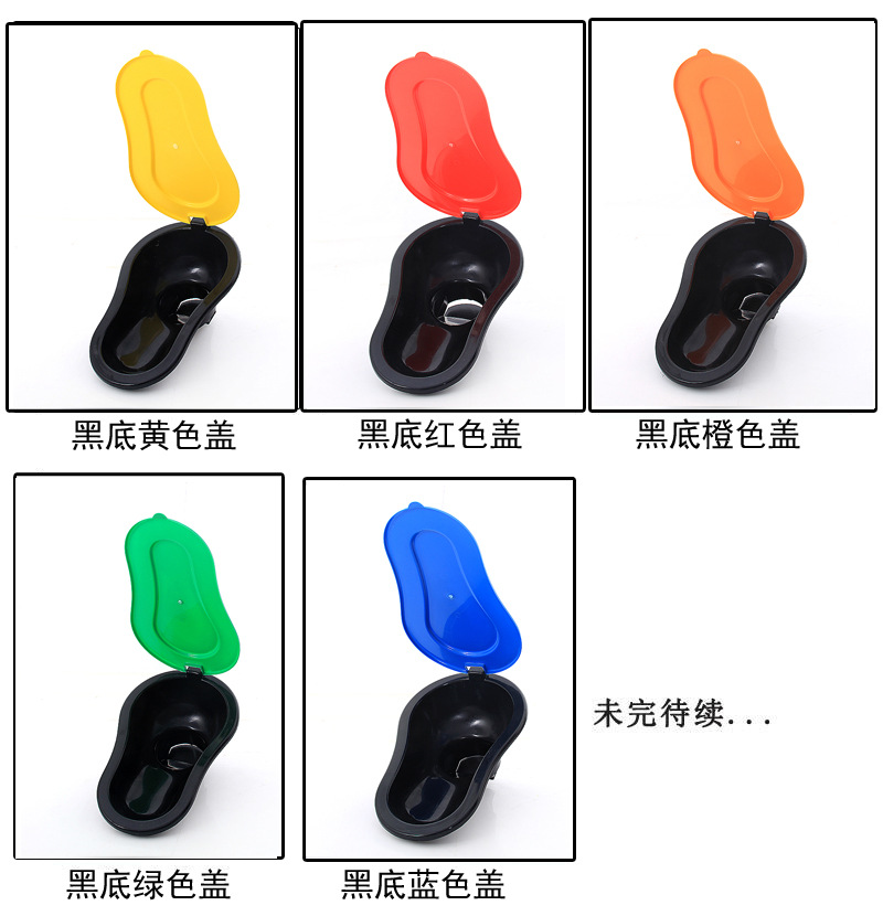 Temporary toilets for decoration, plastic squat toilets, urinals, non-disposable plastic construction site simple urinals supply Specification drawing