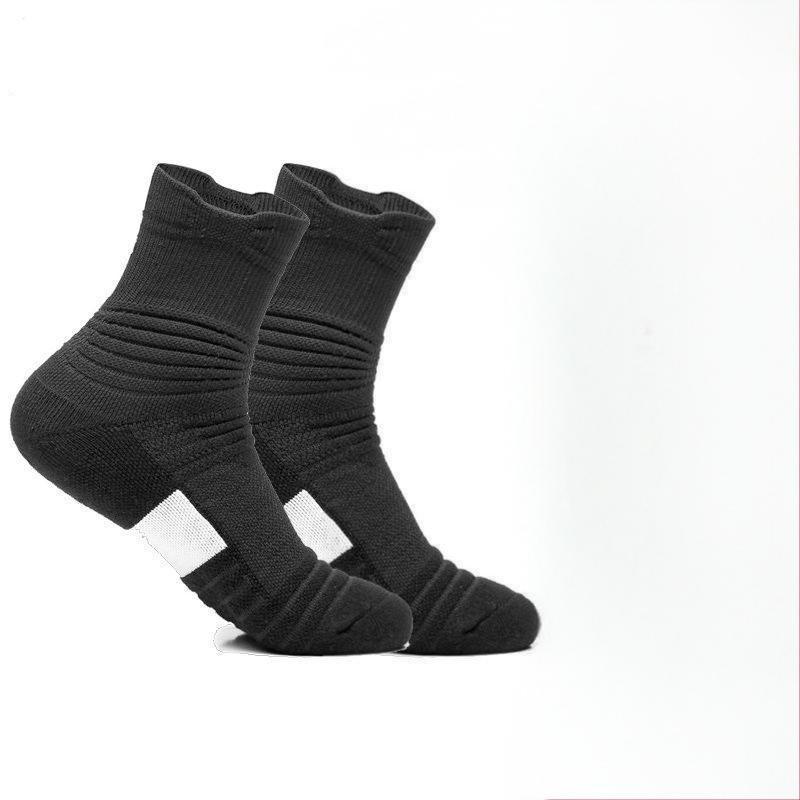 Calcetines de fútbol de baloncesto toalla de élite deportiva al aire libre profesional para hombres y mujeres en el tubo medio para aumentar el grosor antideslizante al por mayor