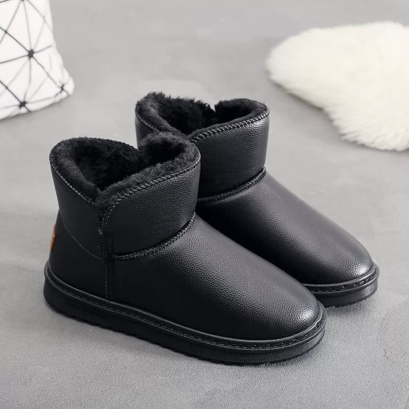 Ботинки на меху для ankles, теплая нескользящая обувь на мягкой подошве, западный стиль, размеры 35–41 (цвет 969‑1)