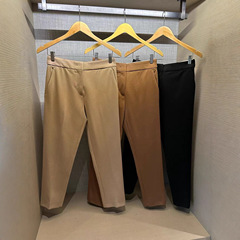 031924  西装裤2025新款抗皱弹力品质烟管裤休闲裤显瘦通勤女西裤