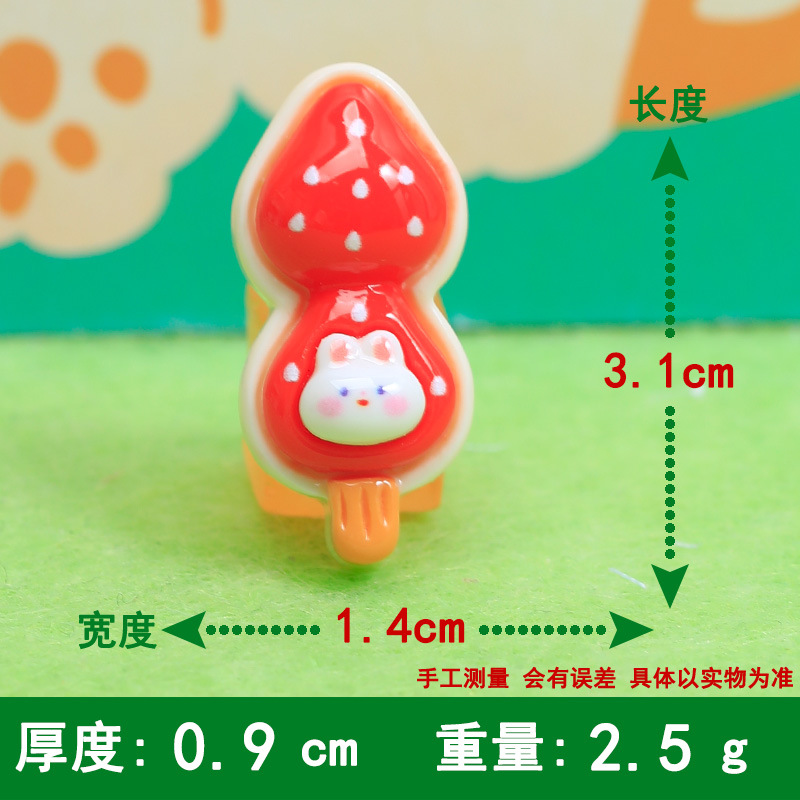 White rabbit strawberry skewers