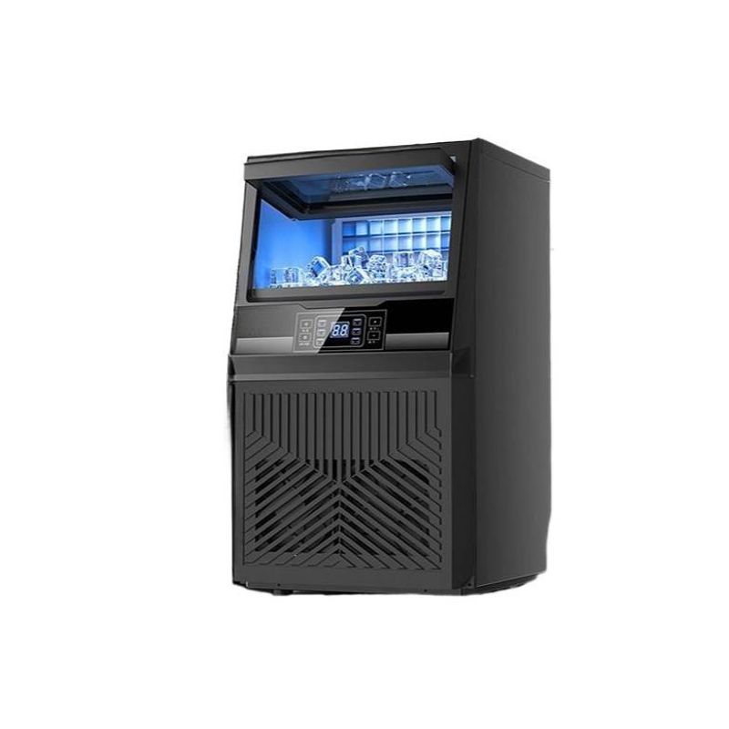 Máquina de hielo de mecanismo integrado, tienda de té de leche comercial, bar de equipos grandes, máquina de fabricación de hielo, instalación de puestos para renovar el nuevo modelo explosivo image 5