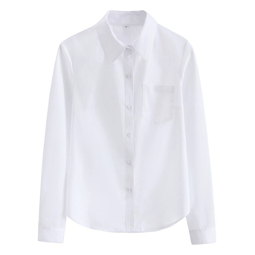 Jk униформа базовая рубашка женская в консервативном стиле летняя школьная форма с короткими рукавами ученик средней школы японский стиль рубашка jk студенческая одежда