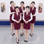空姐职业春秋接待西服