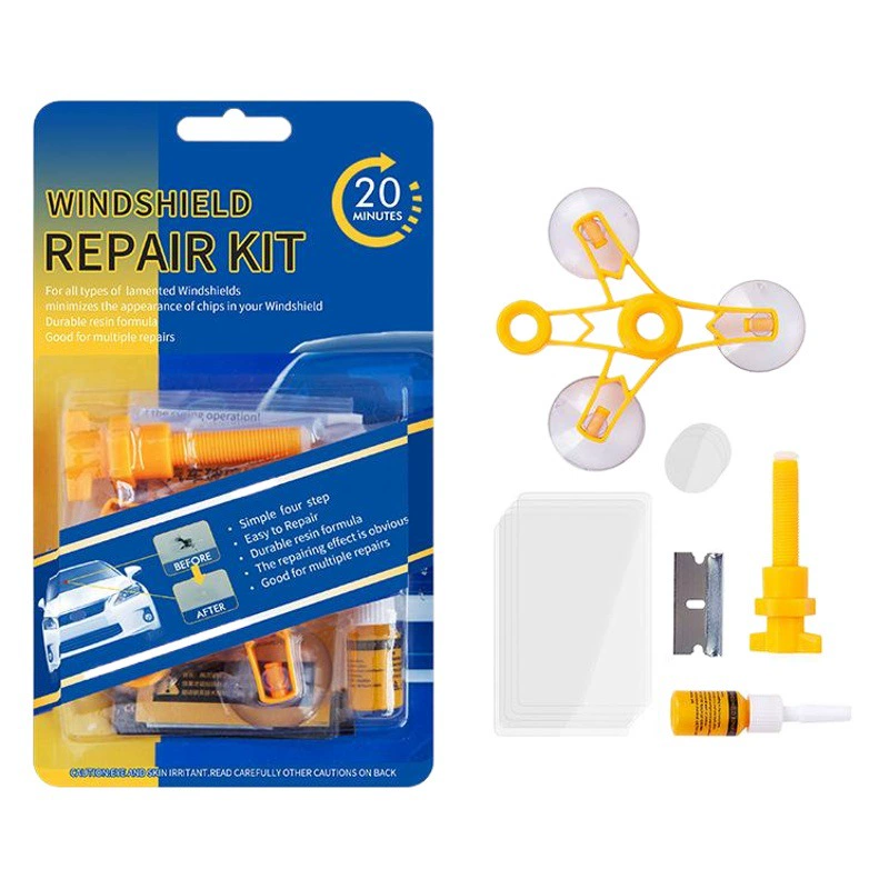 Жидкость для ремонта стекол автомобиля, ремонт трещин и царапин на лобовом стекле, горячий производитель на Amazon, оптовая продажа