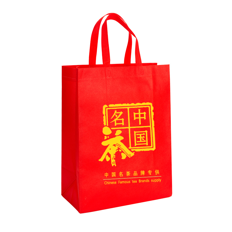 Bolsa de licor no tejido hecha a medida botella única Fu Zi bolsas de cigarrillos personalizadas rojas bolsas de regalo de té lote