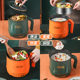 Multifunctional Electric Pot Dormitory Student Pot Electric Cooking Pot Rinse and Bake Integrated Pot Non-stick Stir-fry Cooking Rice Electric Hot Pot Mini
