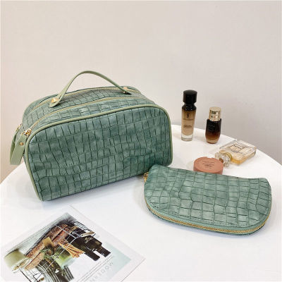 Cosmetic new pattern capacity Cosmetic waterproof portable Portable multi-function Wash bag Cosmetics Storage bag