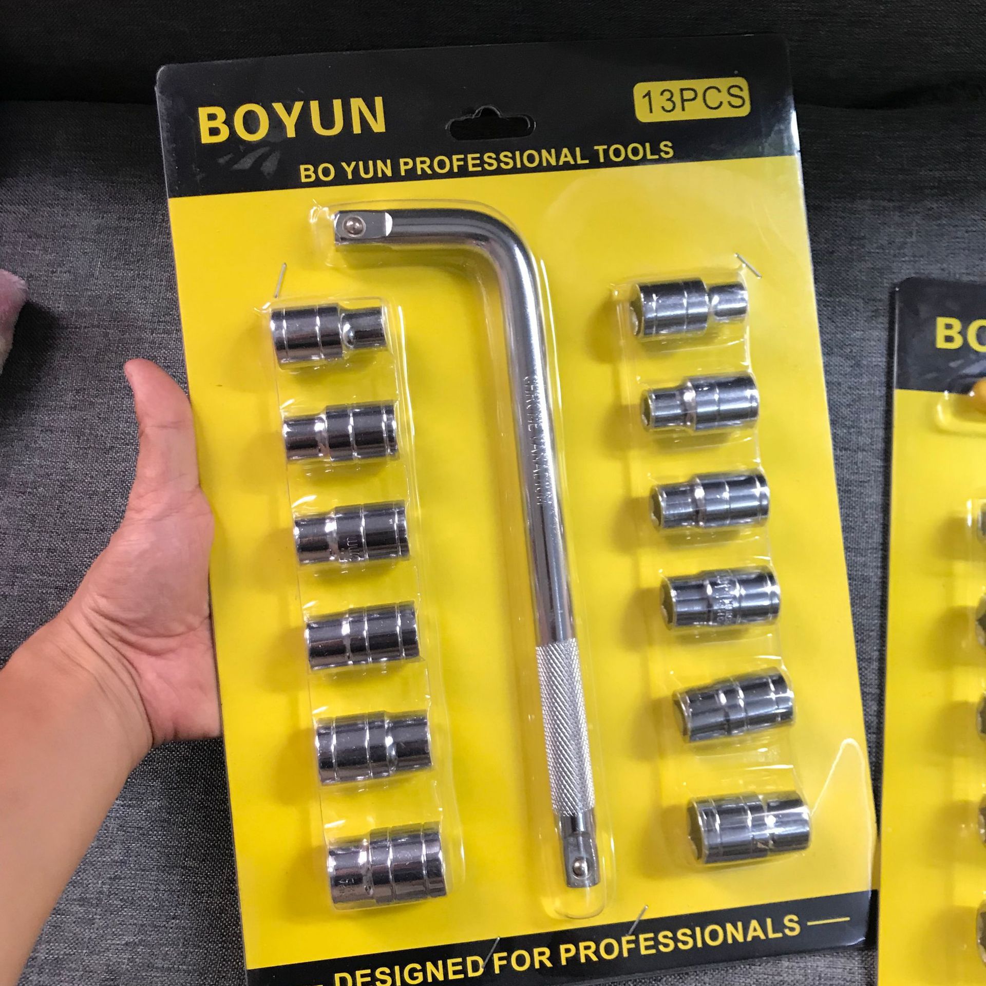 Fuente fabricante L-tipo manga 13 piezas T-tipo manga 13 piezas combinación traje de reparación de automóviles llave