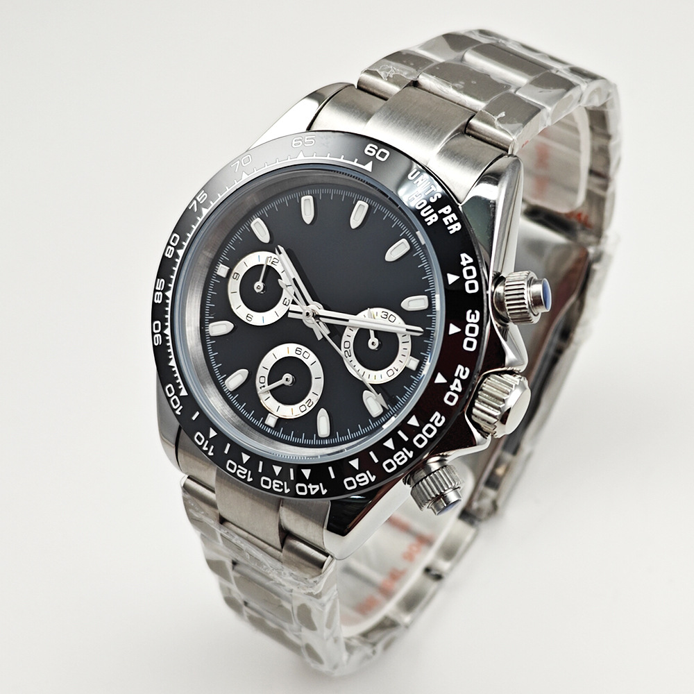 41mm quartz full-featured watch men's luxury six-pin three-eye high-end watch with VK63 movement cross-border explosions