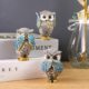 Cross-border New Small Eye Three No Owl Resin Crafts Decorative Ornaments Statue Home Office Decorations