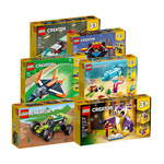 LEGO лего новые товары 31123 31124 31125 31126 31127 31128 строительные блоки игрушка