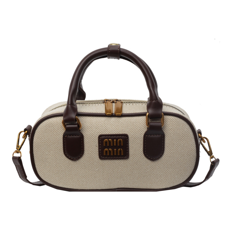 Texturas coreanas bolsas de mano para mujeres 2024 nuevo comercio exterior retro retro bolsas de bolos de hombro