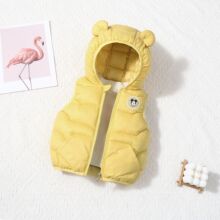 2025新款跨境儿童羽绒棉坎肩婴幼儿中小童轻薄款棉衣宝宝秋冬马甲