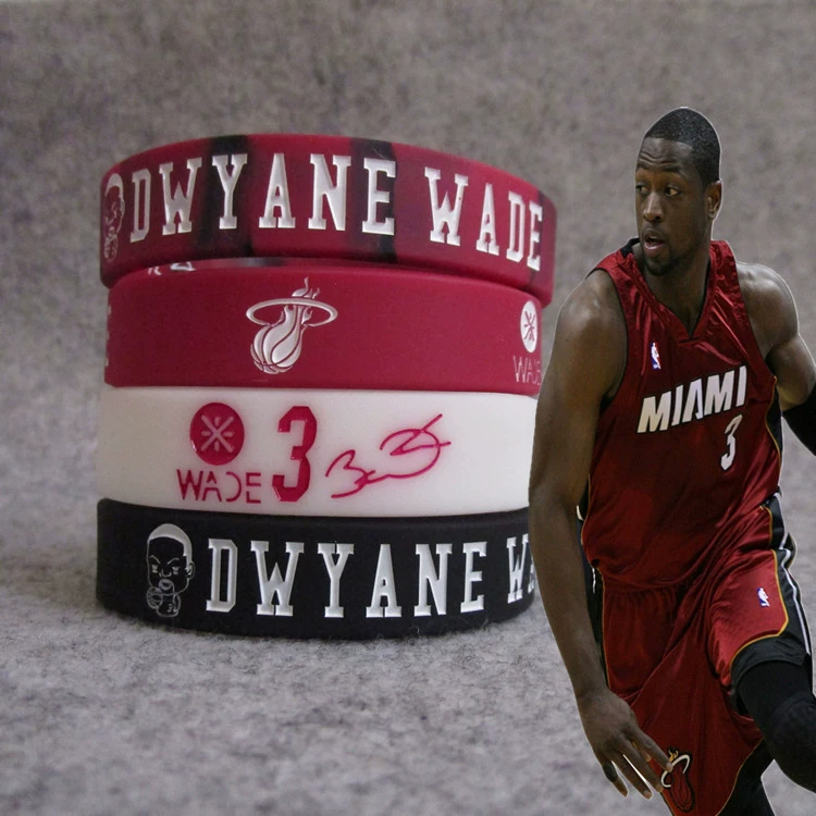 Basketball silicone bracelet, accessory, 3 size