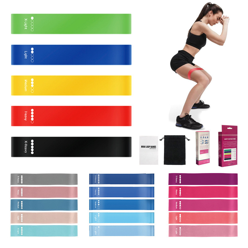 Yoga Hip Resistance Bands Set for Squats and Glute Exercises, Circular Elastic Bands for Glute Workouts, Cross-Border Exclusive Supply Yoga Hip Resistance Bands Set for Squats and Glute Exercises, Circular Elastic Bands for Glute Workouts, Cross-Border Exclusive Supply