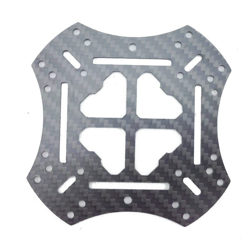 360400 углеродного волокна стойки центр Совет Мини-четыре оси углеродного волокна беспилотный центр управления