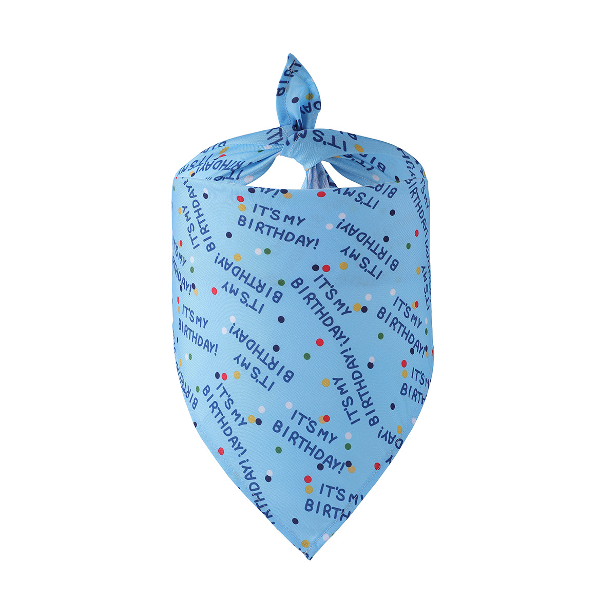 Toalla de saliva de cumpleaños para mascotas nueva transfronteriza Toalla triangular para perros Accesorios para mascotas Toalla para mascotas Toalla para perros