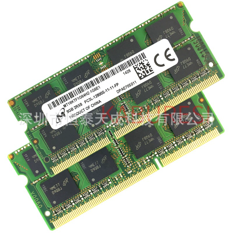 Микрон DDR3L 8ГБ 1600МГц PC3L-12800 планку памяти ноутбука MT16KTF1G64HZ
