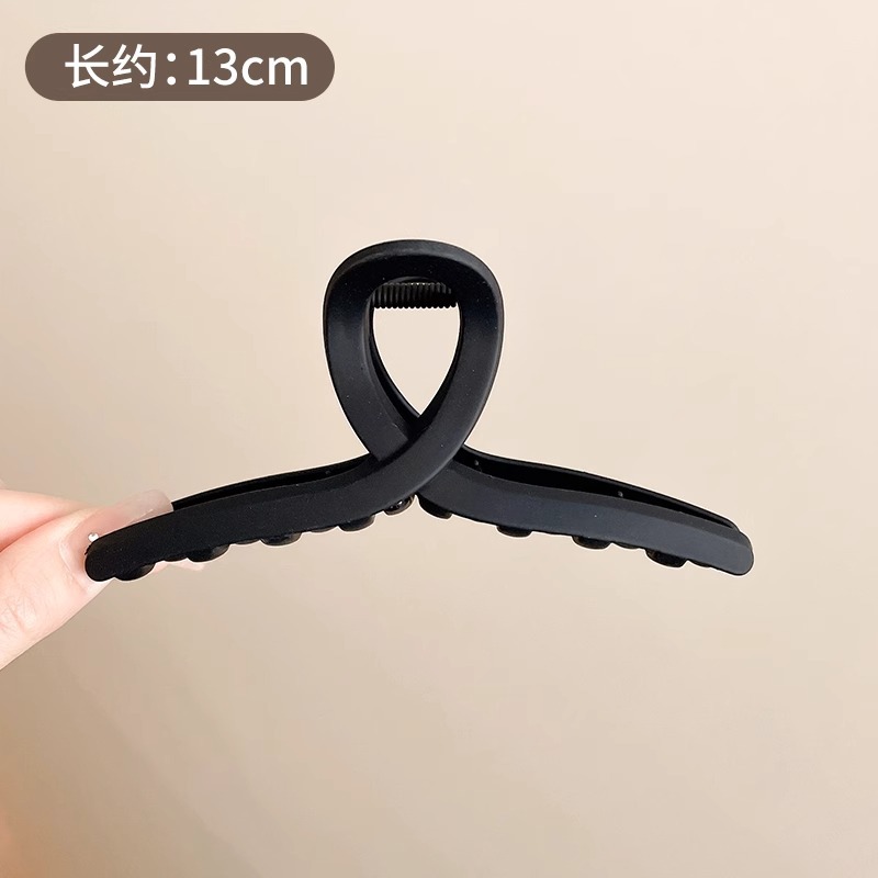 Clip de agarre de alta calidad 2025 nuevo clip para el cabello de alta gama clip para el cabello horquilla grande en la parte posterior de la cabeza clip de tiburón tocado femenino