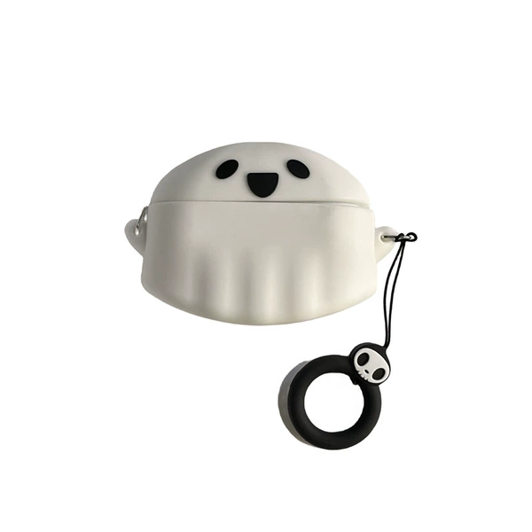 Silicone soft shell-white ghost