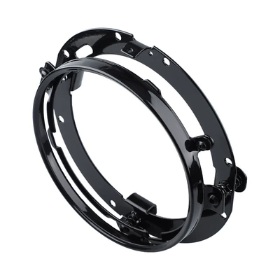 7-inch Wrangler headlight modification: Light frame