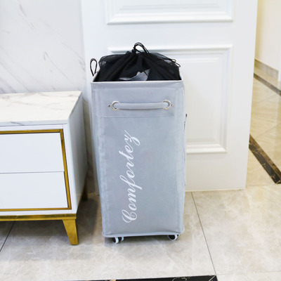 舒十家居創意收納用品髒衣籃 大號可折疊髒衣簍 防水牛津布收納籃