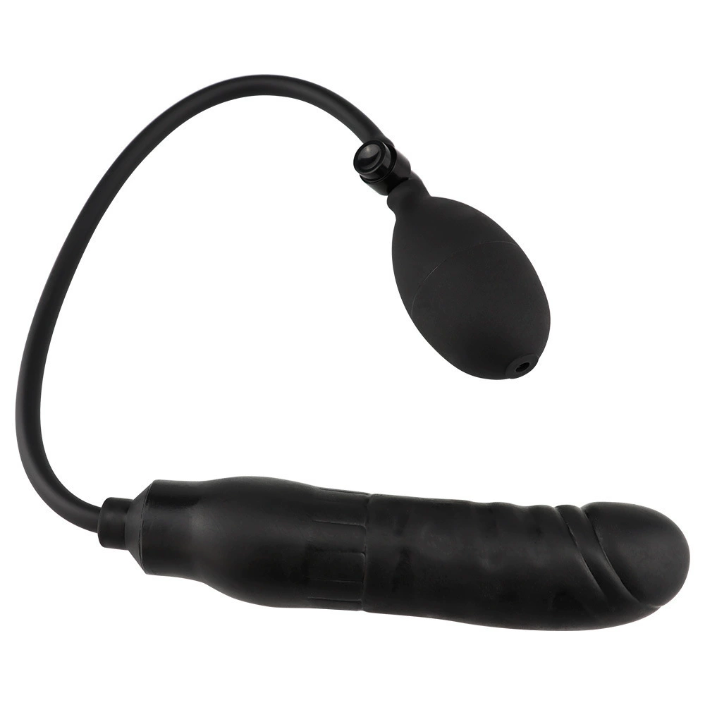 Inflatable Anal Plug (SM), Silicone, Adjustable Expansion, Mini–Large Sizes