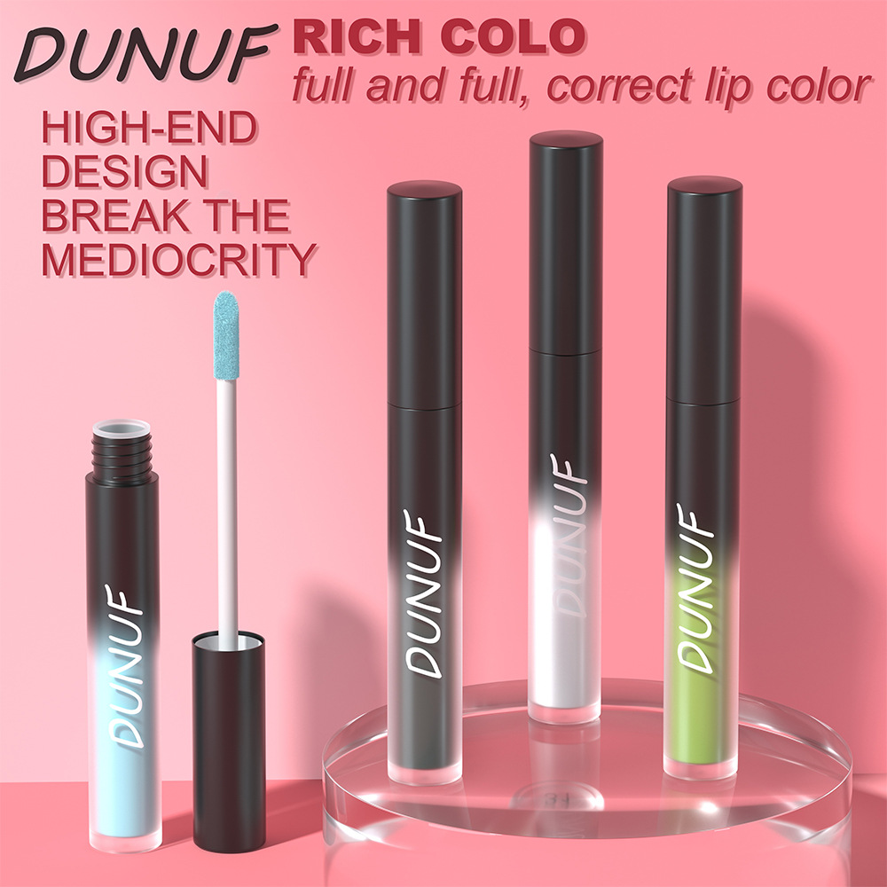 Check it out! Link Disclaimer - Exclusive for Foreign trade :DUNUF 32-color Multi-purpose matte long-lasting Lip gloss undefined