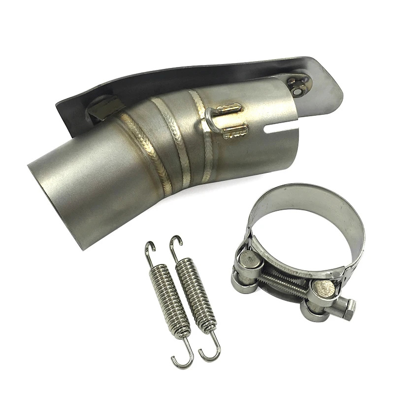 Suitable for Suzuki Gsxr1000 2012-2019 Motorcycle Modified Exhaust Pipe Stainless Steel Middle Section Transfer Exhaust
