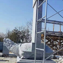 青石石龟驼碑乌龟龙头龟塑功德碑景观寺庙景石佛缘石雕景观石雕