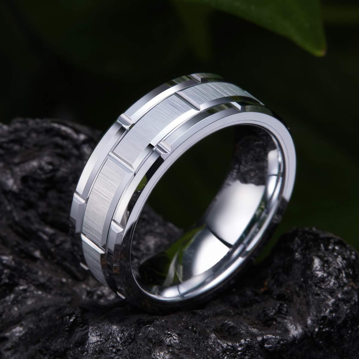 Simple Style Geometric Metal Plating Menu0027S Rings 1 Piece